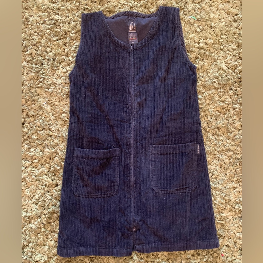 Vintage corduroy dress